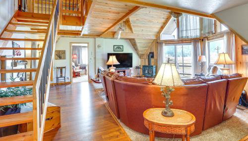 Remote Elk City Escape with Decks and Mtn Views! - Foto 4