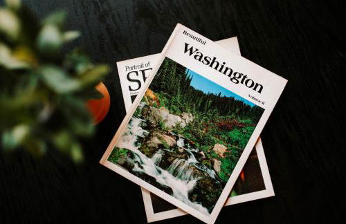 Private 5 Acre CabinHotTubGameRoom by OlympicNP - Foto 57