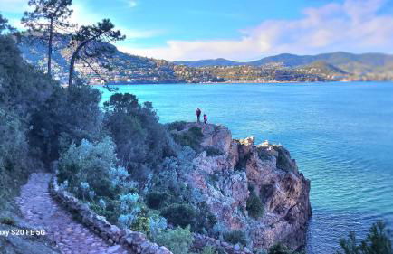 Seaview house, close Cannes, pool, garden. garage - Foto 48