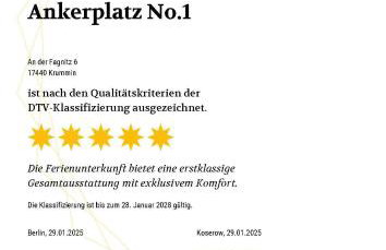 Ferienhäuser Ankerplatz 1 und 2 Usedom mit Sauna, Kamin und Garten - Foto 42