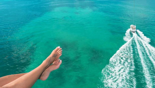 Admirando as vistas aéreas