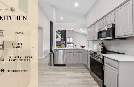 Beautiful 4BR 2B Home with pool near At&t Stadium - Foto 23