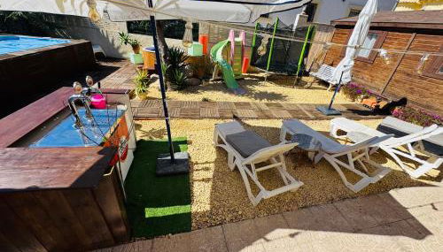 Calpe chalet privado piscina a 5min de la playa y centro jacuzzi barbacoa wifi aire - Photo 3, sunbed