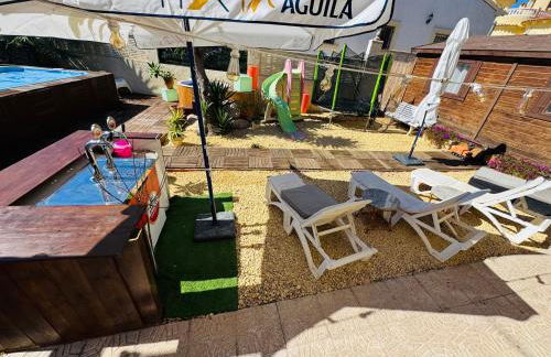 Calpe chalet privado piscina a 5min de la playa y centro jacuzzi barbacoa wifi aire - Foto 3