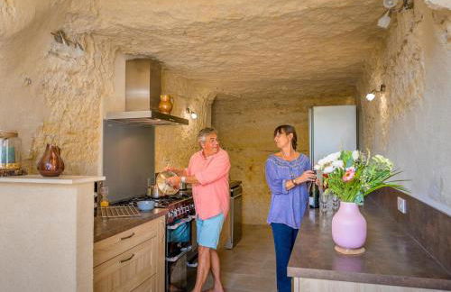 Maison troglodyte de charme avec salle de jeux et spa à Vouvray - FR-1-381-87 - Foto 8