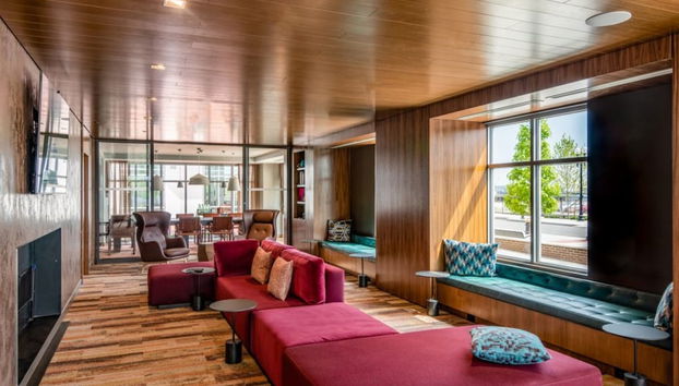 Zona de estar del vestíbulo