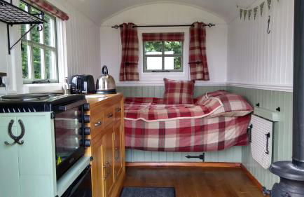 Shepherd's Lodge - Shepherd's Hut with Devon Views for up to Two People and One Smaller Dog - Foto 6