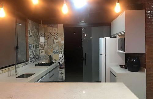 Chalé Mirante, piscina, cachoeira, lago e vista espetacular em Alexânia Goiás - Foto 38