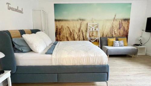 FeWo Studio 'Ein Bett im Kornfeld', Küche, 30qm, Souterrain - Foto 2