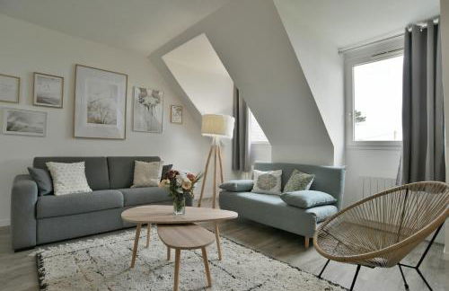 Kermael - Appt vue mer et piscine partagée - Foto 8