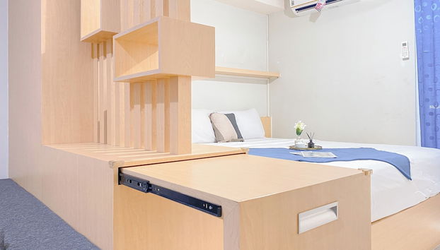 Modern Look Studio at Amethyst Apartment - Foto 4, Habitación