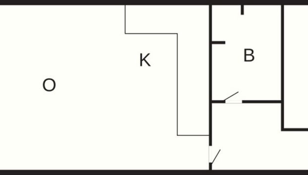 4 Person Holiday Home in Glesborg - Foto 5, Plano