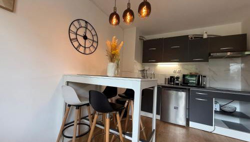 LES DUNES Studio Ideal couple,solo,famille&pro - Foto 5, stove, toaster