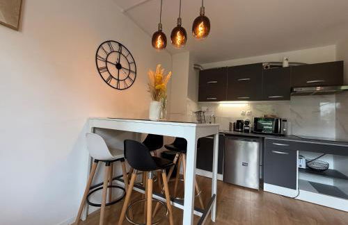 LES DUNES Studio Ideal couple,solo,famille&pro - Foto 5