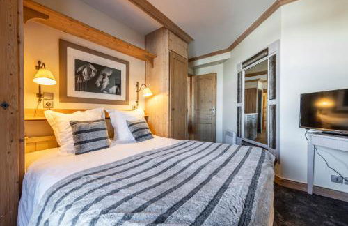 Appt rénové, 6 personnes Arc 1950 vue exceptionnelle MontBlanc, sauna, hammam, piscine int et ext - Photo 12