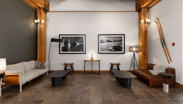 Zona de estar del vestíbulo