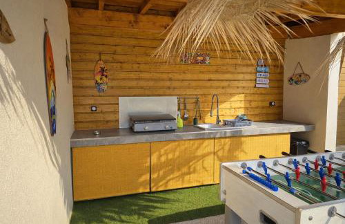 Villa piscine chauffée babyfoot pétanque ping-pong - Foto 33