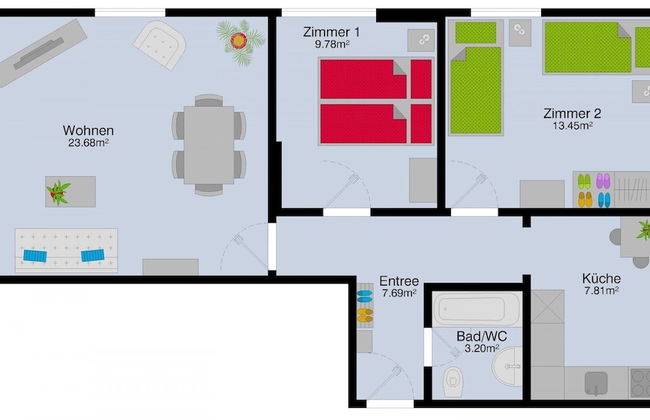 ZH Seefeld - Hitrental Apartment - Foto 10