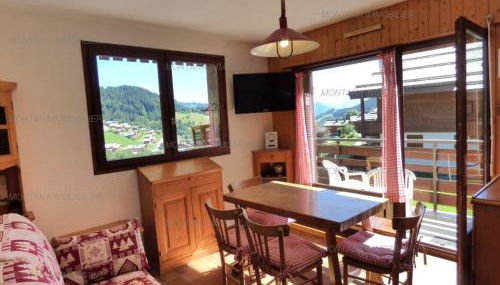 2 pièces + coin nuit, panoramique pistes, 4/6 pers., Vieux Village Chinaillon - FR-1-458-108 - Foto 2