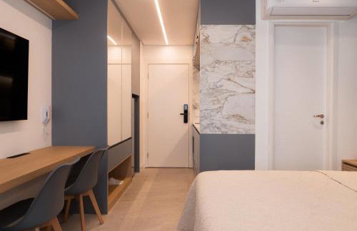 Luxury Studio Paulista Rooftop Pool 5min Metro - Foto 31