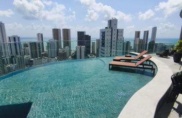 Flat Luxo em Boa Viagem perto de Restaurantes e do Aeroporto - Foto 13