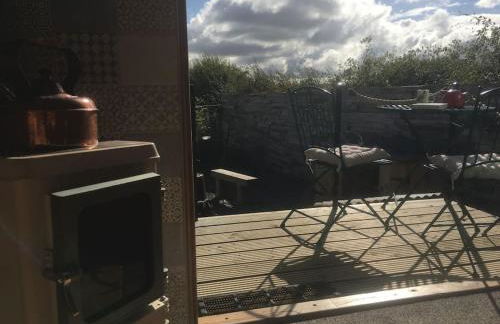 Private Shepherds hut with Castle view - Foto 23