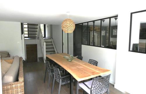 Maison au calme entre Océan et Lac, vue sur le golf, piscine chauffée, classée 4 étoiles - Foto 11