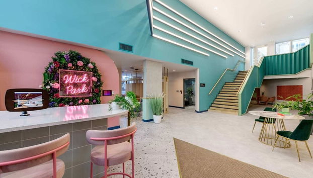 Sala de estar do lobby