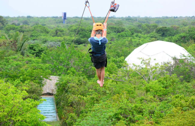 Tyrolienne et buggy au Bavaro Adventure Park - Photo 6