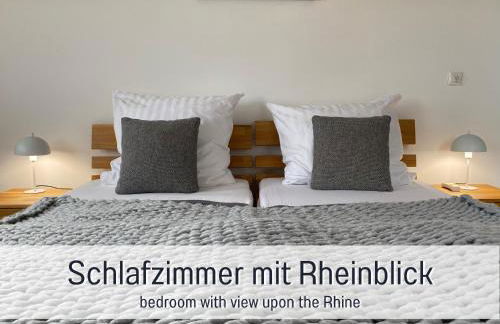 Rheinblick7 Neuss - Spektakulärer Blick auf die Düsseldorfer Skyline - Ruhig Modern Privatparkplatz Aufzug - Top Anbindung an Messe Flughafen Hauptbahnhof - Foto 12