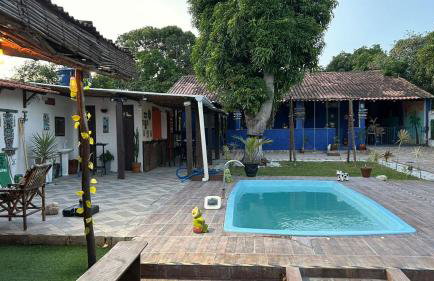 Casa de Veraneio Grande com Piscina, Churrasqueira e 4 quartos - Foto 58