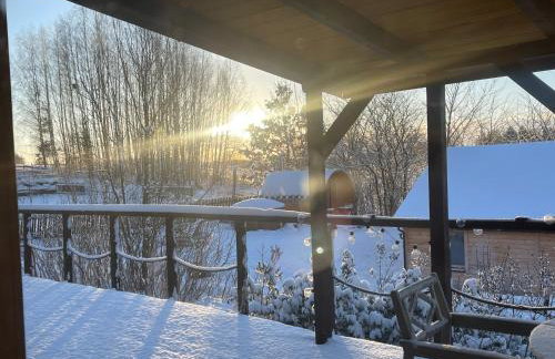 Żurawi klangor dom z sauną i jacuzzi - Foto 18