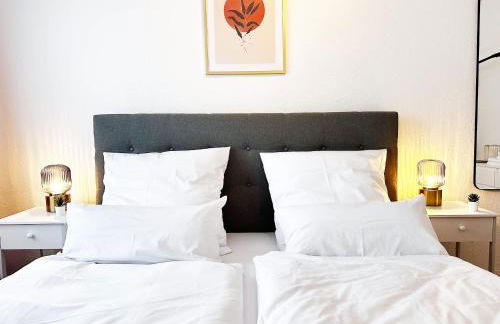 70qm Apartment in Viersen mit 3 Betten zentral gelegen mit hohen Decken - BEUYS Apartments - Viersen - Foto 4