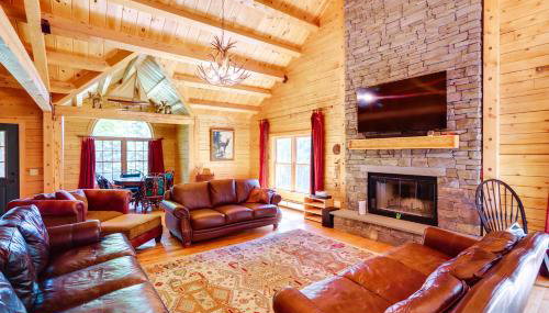 4 Mi to Mount Snow: West Dover Cabin w/ Game Room - Foto 5