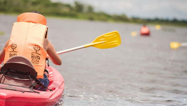 Kayaking on Cashibococha Lagoon