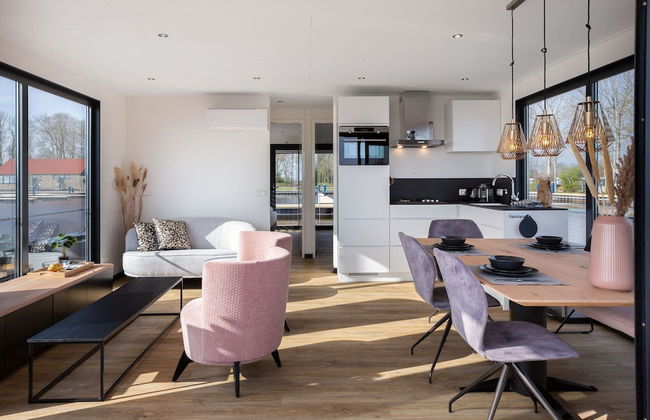 Unique Houseboat on and Around the Sneekermeer - Foto 27