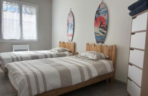 Maison neuve classement 3 étoiles avec accès privé piste cyclable, 6 personnes - Foto 8