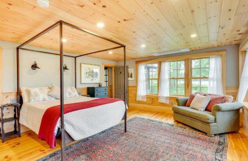 Lakefront Lovell Home with Dock Walk to Town Beach! - Foto 12