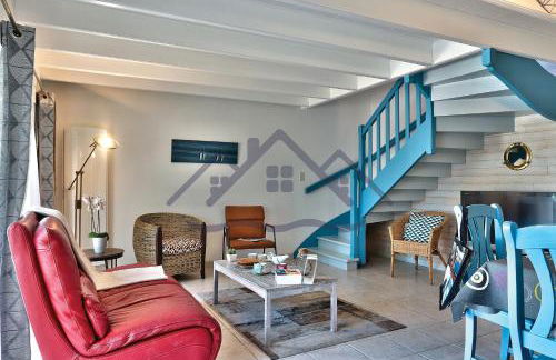 LocaLise - M3A La Maison du pêcheur au Guilvinec - Chambres vue mer - A 20m de la mer située à la pointe de Men Meur - Tout à pied, plage, port, centre, commerces, marché - Wifi inclus - Linge de lit inclus - Jardin clos - En option , ménage et serviettes - Foto 4