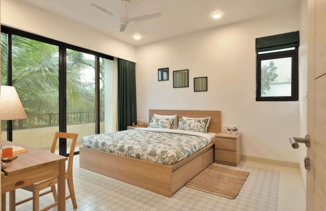 Sol Banyan by Hireavilla - 1BR w Pool in Candolim - Photo 3
