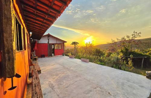 Sítio com lindo pôr do sol, tranquilidade na serra de Carrancas com riacho - Foto 24