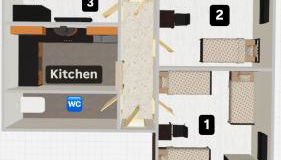 Nisay Home - 3 Room Apartment - A1 - Foto 4