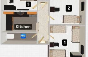 Nisay Home - 3 Room Apartment - A1 - Foto 4