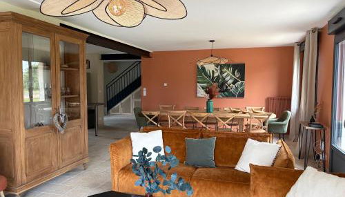 Chez Gisèle, 15 min Chambord, Cheverny, 30 min Beauval, 6 chambres, piscine chauffée - Foto 3