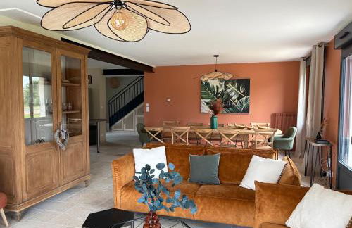 Chez Gisèle, 15 min Chambord, Cheverny, 30 min Beauval, 6 chambres, piscine chauffée - Foto 3