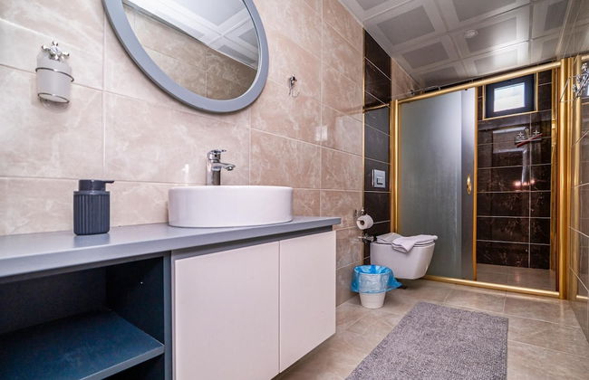 Lux Villa w Balcony Pool Sauna Garden in Antalya - Foto 50