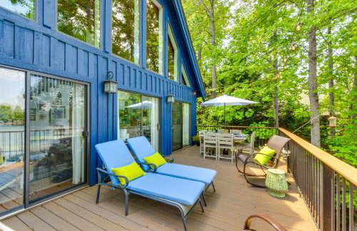 Beautiful Lake Keowee Home with Boat Dock and Fire Pit - Foto 32