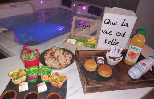 Nuit romantique avec Jacuzzi SPA privatif proche TOULOUSE - Foto 5