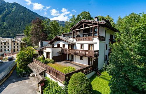 Jardin du Parc Mont Blanc- Alpine Style apartment in the Heart of Chamonix - Foto 14