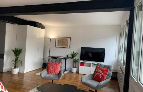 SaintLazare 50m2 superb view up to Tour Eiffel - Foto 6